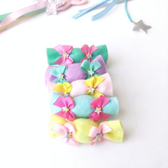 Set of 5 Candy Sweets Hair Ties