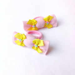 Pair Of Candy Sweets Hair Ties