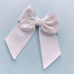 Luxe Velvet Big Bow Hair Clip