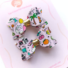Summertime Pigtail Bows