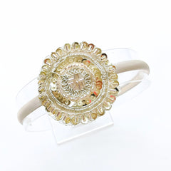 Toran Glow Ethnic Hairband – Gold Edition