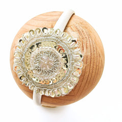 Toran Glow Ethnic Hairband – Gold Edition