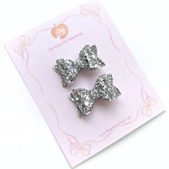 Micro Bows- Silver