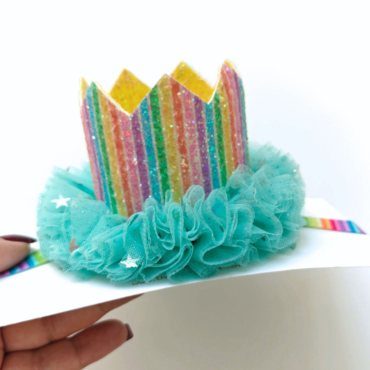 Rainbow Birthday Crown