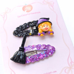 Hocus Pocus Halloween Snap Clips