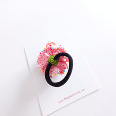 Candy Pop Crochet Hair Ties