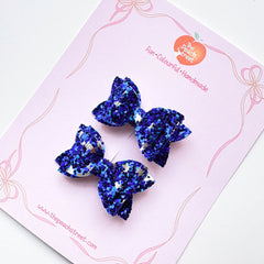 Starry Midnight Micro Bows
