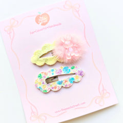 Bunny Clouds Snap Clip Set