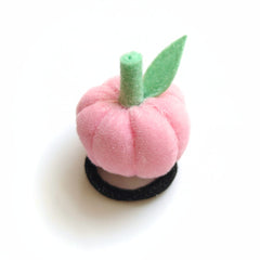 Velvet Pumpkin Hair Tie