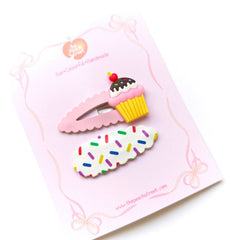 Cherry Pop Snap Clip Set ⭐️