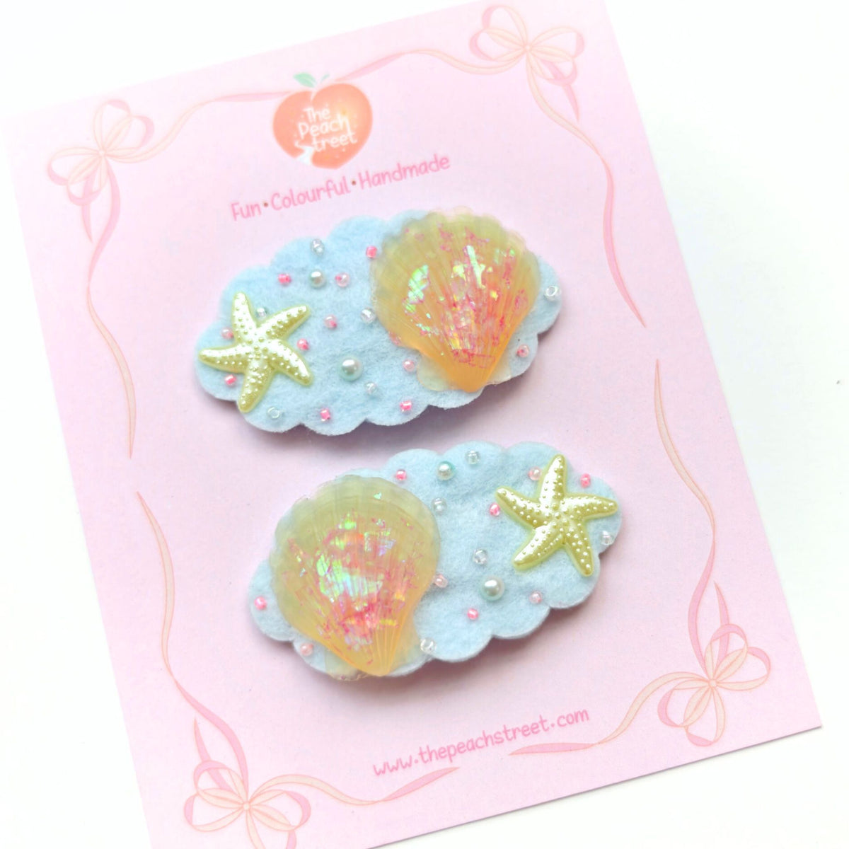 Mermaid Treasure Snap Clips
