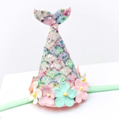🧜‍♀️ Mermaid Wishes Birthday Hat Headband