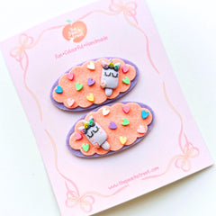Unicorn Heartfelt Snap Clips