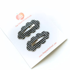 🕷️✨ Wicked Sparkle Snap Clips