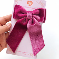 Gul Velvet Bow