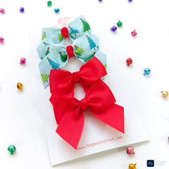 Merry Twirls Bow Set
