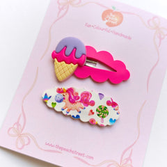 Sweet Treats Snap Clip Duo
