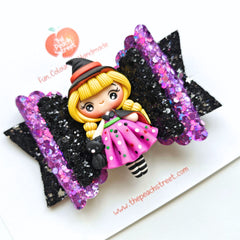 🧙‍♀️🎀 Little Witch & Cat Bow