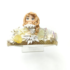 Ivory Pearl Mermaid Crown