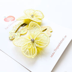 Buttercup Flutter Snap Clip Set