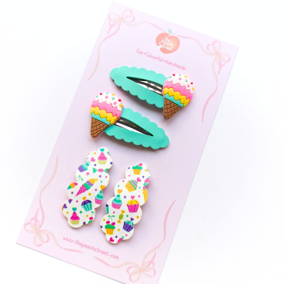 🌈 Happy Scoops Snap Clip Set