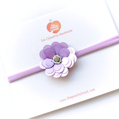Meher Sequin Flower Baby Headband