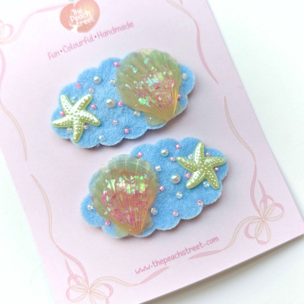 Mermaid Treasure Snap Clips