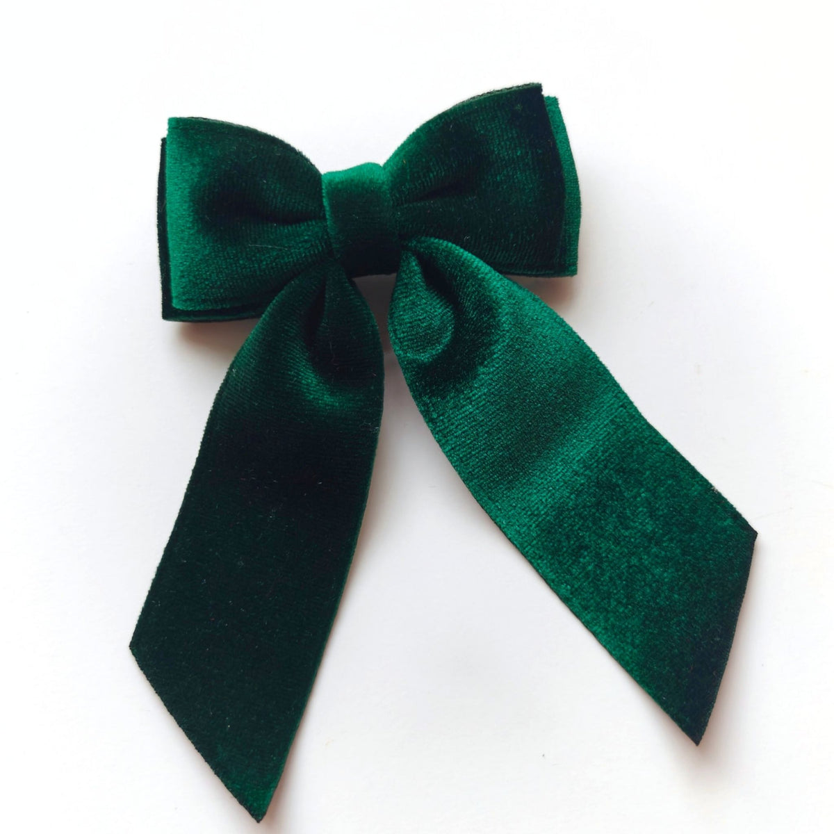 Evergreen Velvet Bow