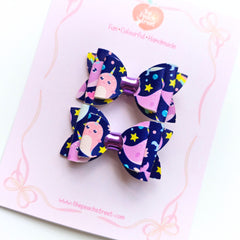 Cosmic Narwhal Micro Bows 🌌