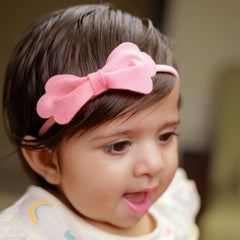 Candy Cloud Bow Headband Set