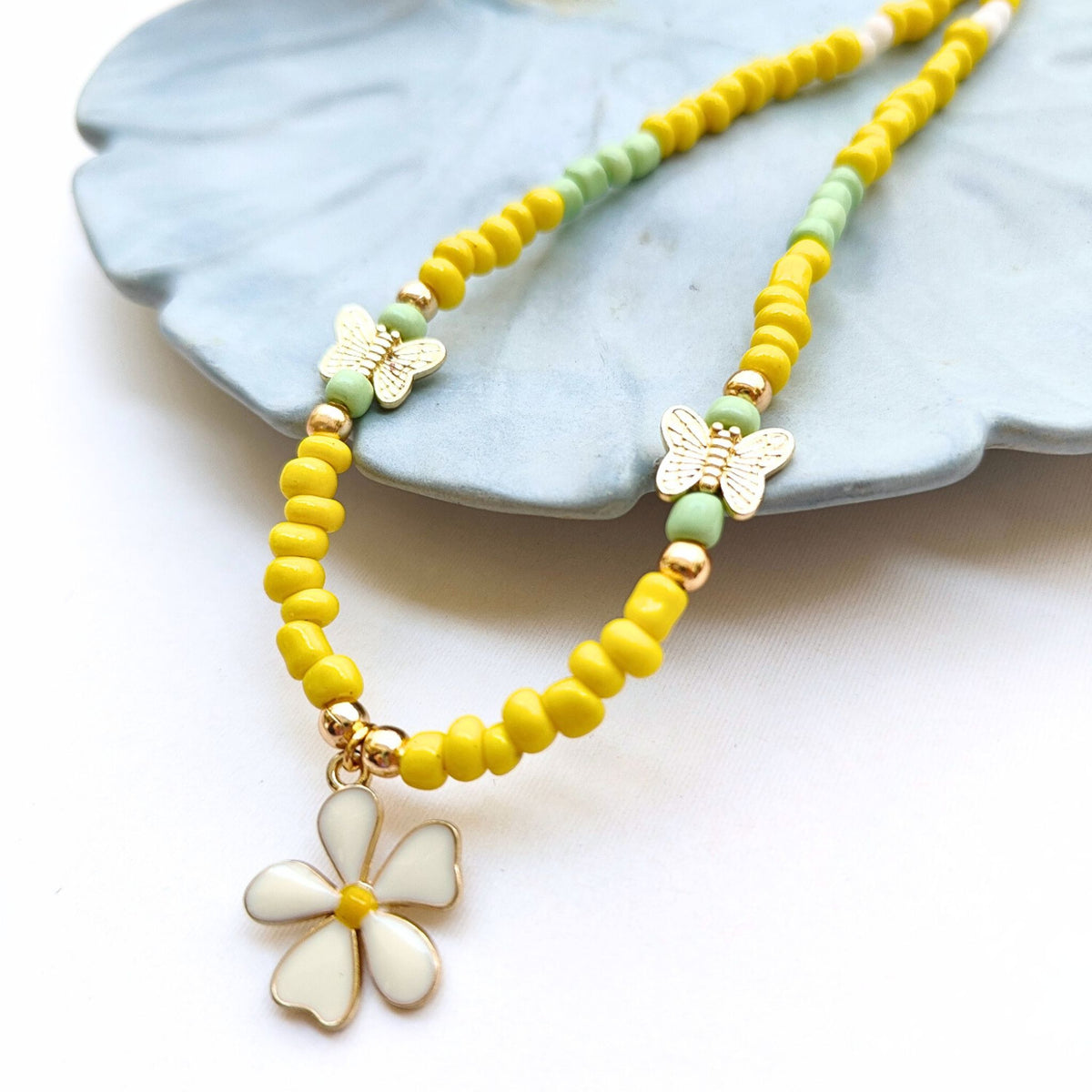 Sunshine Butterflies Choker