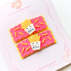 French Fry Fun Snap Clip Set