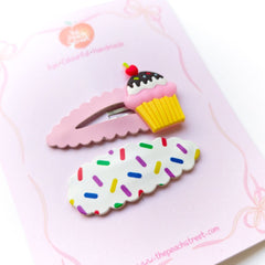 Cherry Pop Snap Clip Set ⭐️