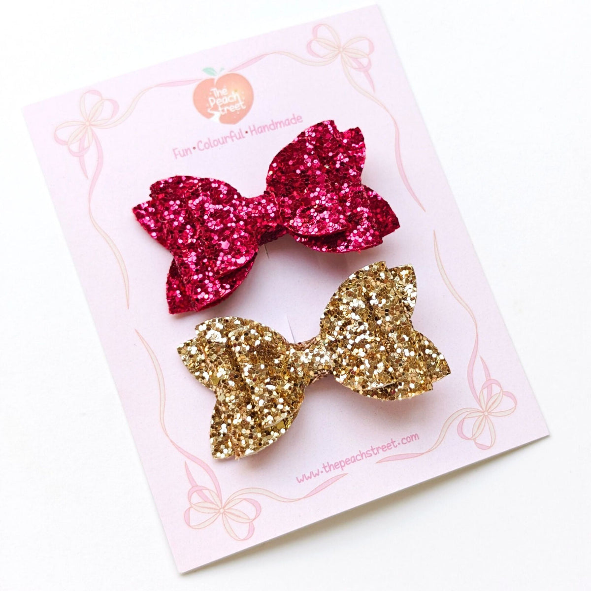 Little Love Classic Bow Clips (Set of 2)