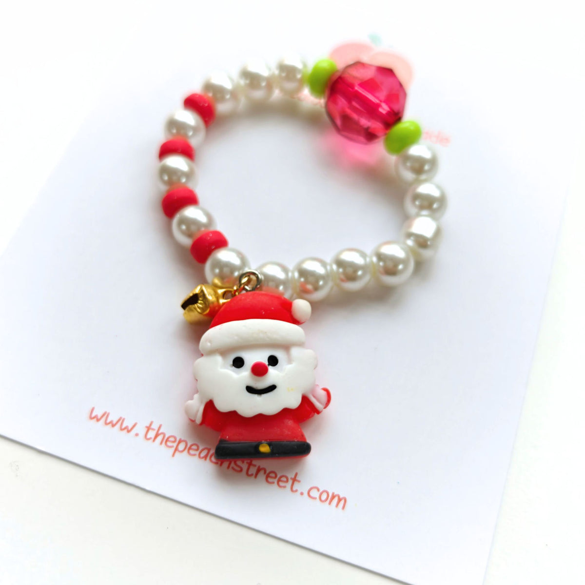 Jolly Santa Charm Bracelet