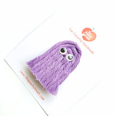 👻💜 Lilac Fringe Ghost Clip
