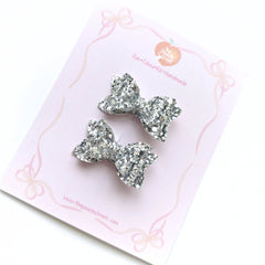 Micro Bows- Silver