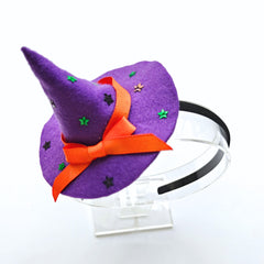 🧙‍♀️✨ Starry Witch Hat Hairband
