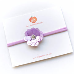 Meher Sequin Flower Baby Headband