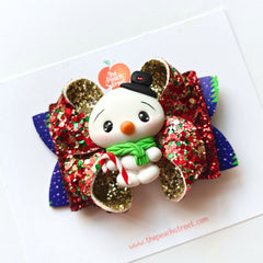 Frosty Fun Bow ☃️🎀