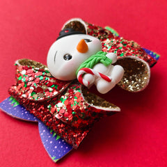 Frosty Fun Bow ☃️🎀