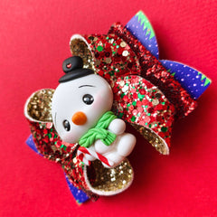 Frosty Fun Bow ☃️🎀