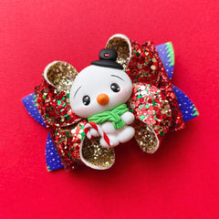 Frosty Fun Bow ☃️🎀