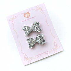 Micro Bows- Silver