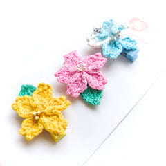Sakura Bloom Clip Set