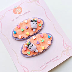 Unicorn Heartfelt Snap Clips