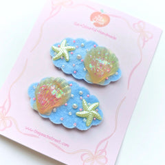 Mermaid Treasure Snap Clips