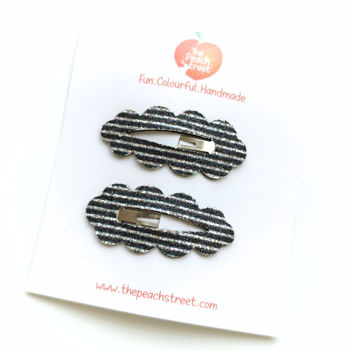 🕷️✨ Wicked Sparkle Snap Clips
