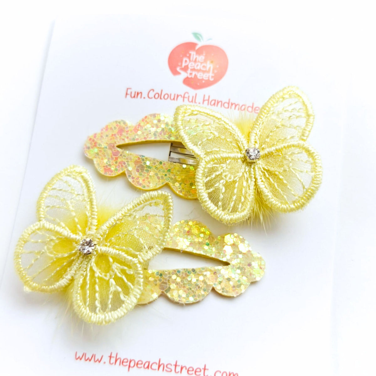 Buttercup Flutter Snap Clip Set