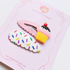 Cherry Pop Snap Clip Set ⭐️